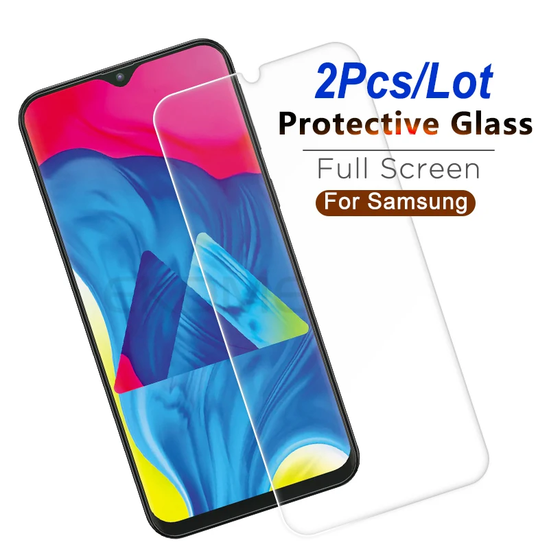 

2Pcs Tempered Glass For Samsung Galaxy A30 A50 A10 A20 A40 A60 A70 A80 A90 For Galaxy M10 M20 M30 SM-A505F Film Screen Protector