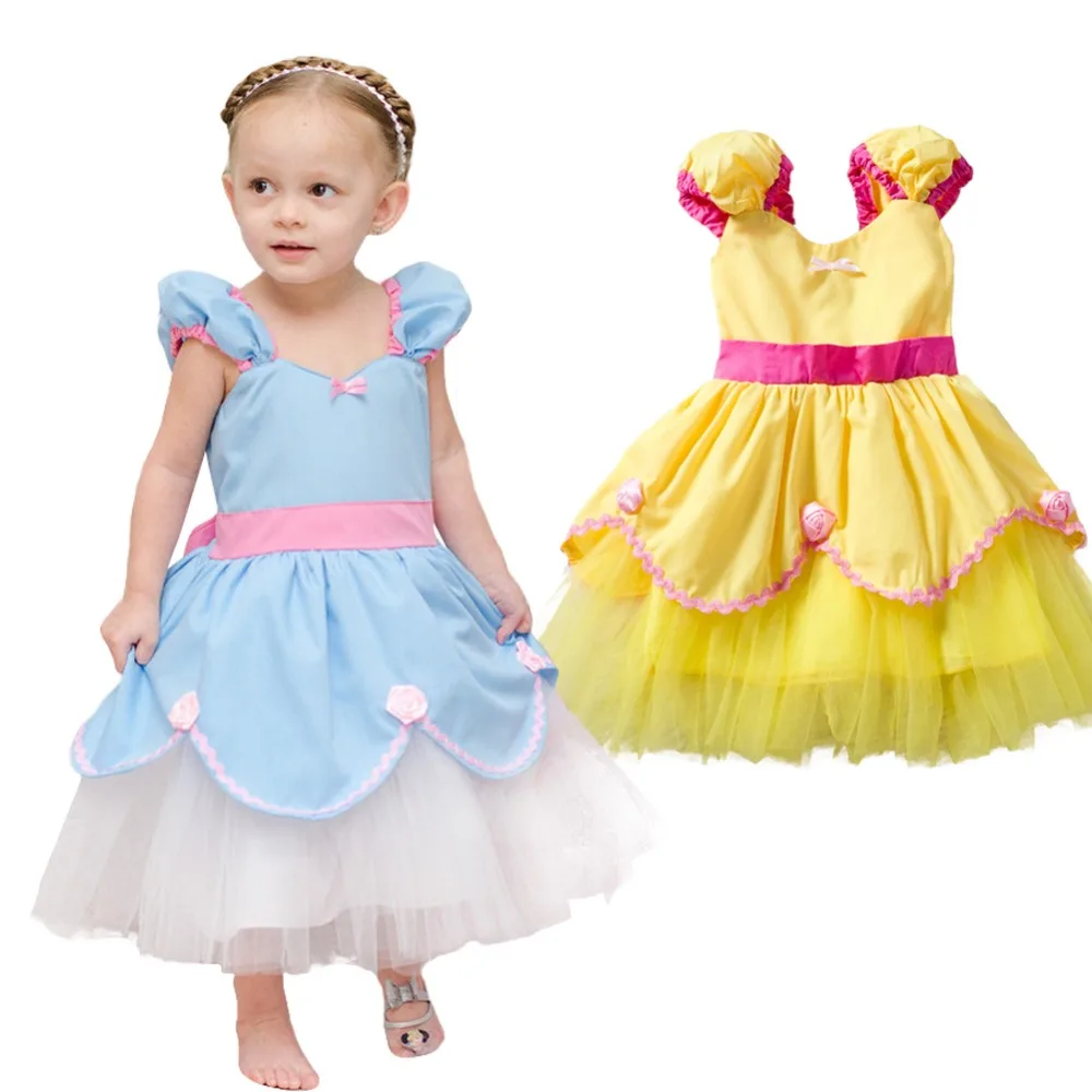Infant Girls Cinderella Princess Fancy Dress Clothes Sofia Cosplay