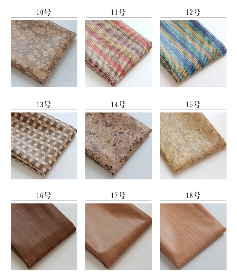 Современный стиль Классическая деревянная зернистая искусственная кожа, ПУ, ткань для сумки и ноутбука ручной работы кожаные материалы A76