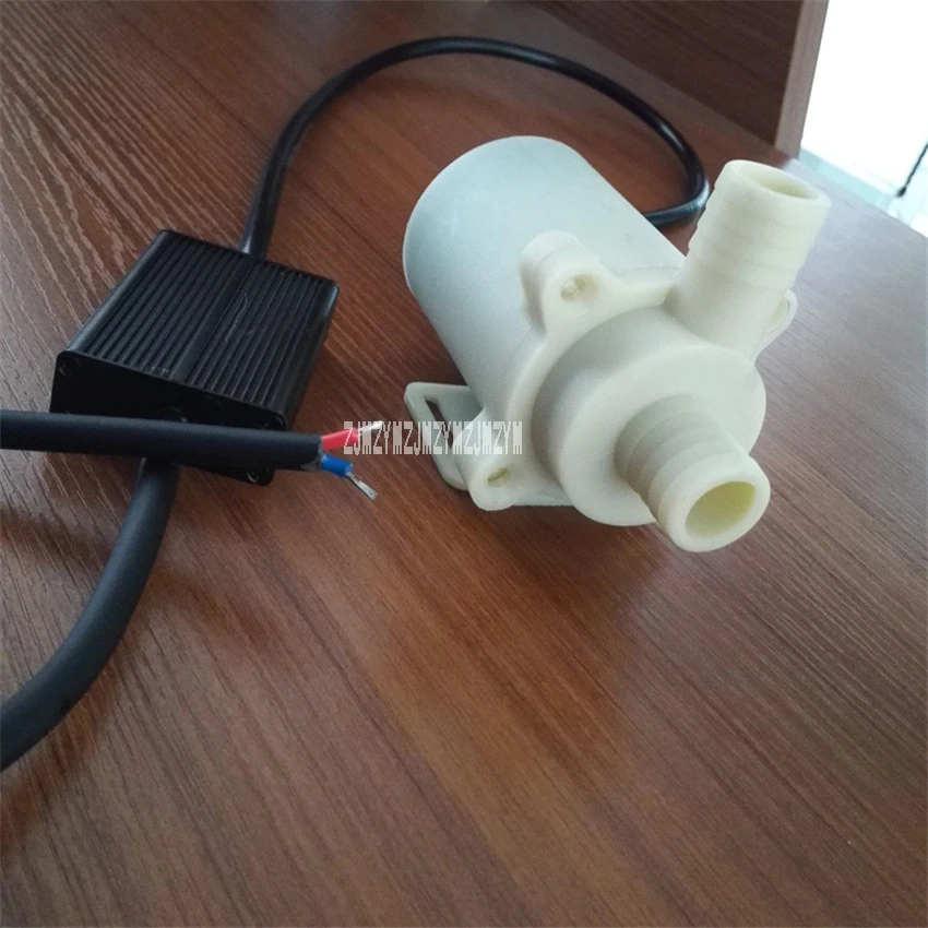 New Arrival ZX60A 12V Micro Magnetic Pump High Temperature Resistant Adjustable Speed Submersible Pumps 24W 2A 800L/H 6M &lt35dB |