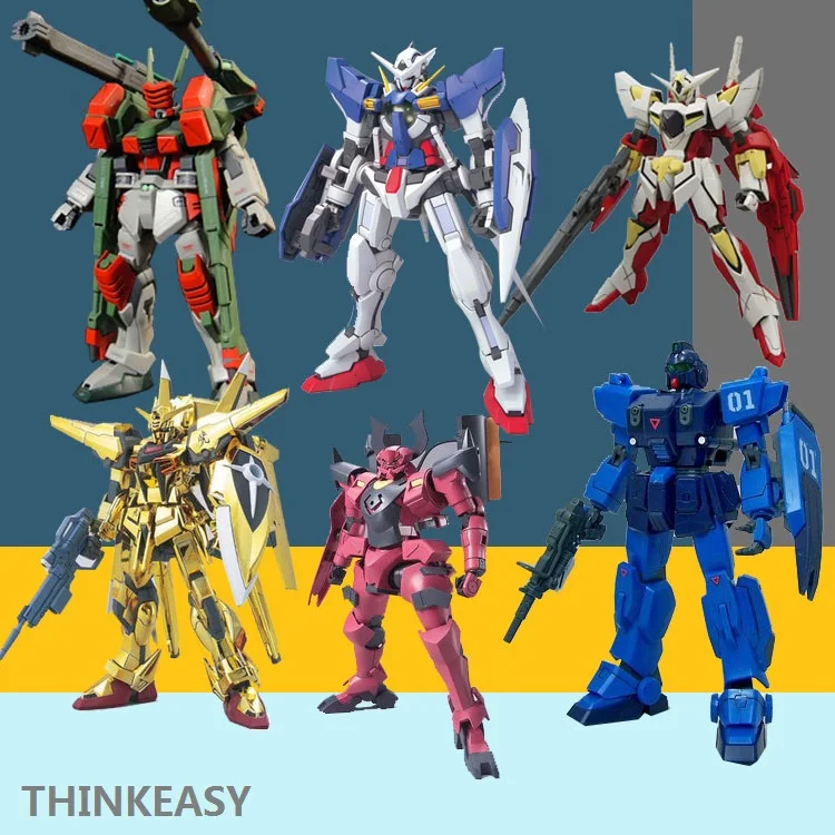 Экшн-фигурки GAOGAO Gundam модель HG 1/144 для справедливости свободы 00 | Игрушки и хобби