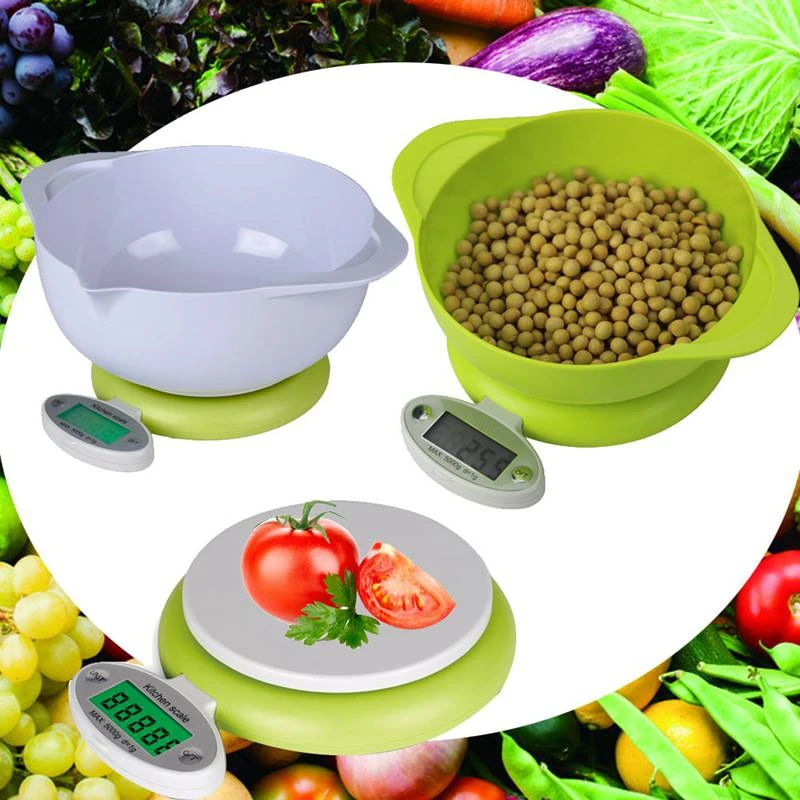 5KG 1g LCD Display Digital Scales food Kitchen Scale Practical font b Electronic b font Diet