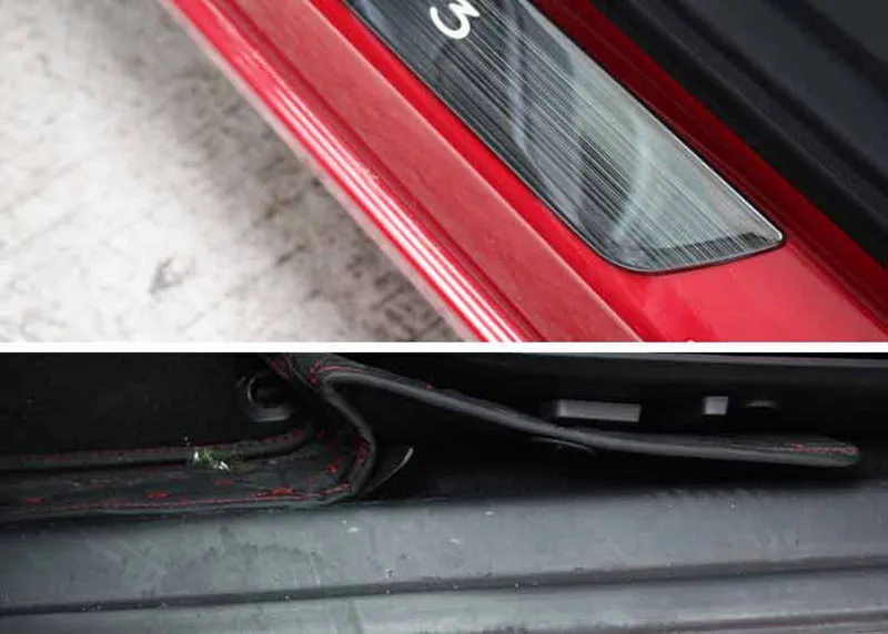 Накладка на порог двери автомобиля из нержавеющей стали для Tesla модель 3 приветствуется защитная полоса для педали 3 типа украшения порога