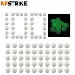 NFSTRIKE 100 шт. Общие Заполнены пуля мяч для Nerf Rival серии детей игрушечные лошадки открытый мягкий безопасный белый ночные светильники