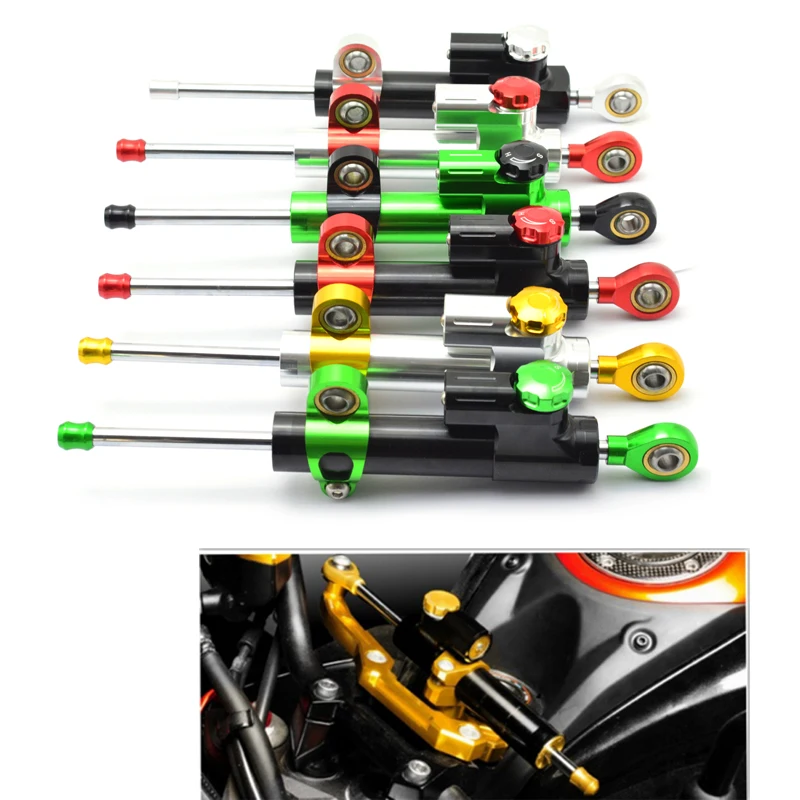 Buy Universal Adjustable Motorcycle Steering Damper Stabilizer Adjustable For