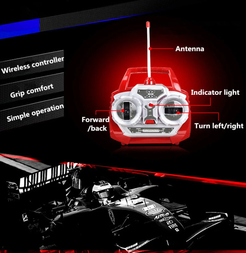 F1 формула RC автомобиль 727-S5 1:12 20 км/м высокая скорость RC гоночный автомобиль модель Формула Машина чемпиона Высокая мощность электронная игрушка VS XQ006