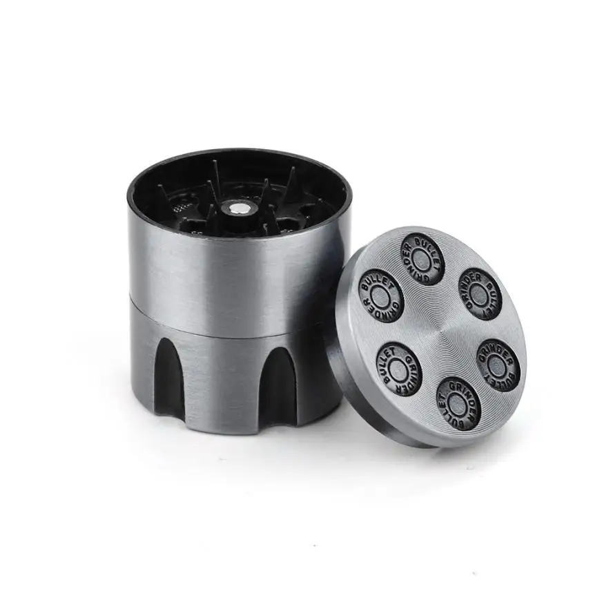 

Metal Zinc Alloy Bullet Herb Grinder Mini 30mm 3 Layers Tobacco Grinder Cheap Pollen Spice Crusher With Screen Sharp Teeth 61002