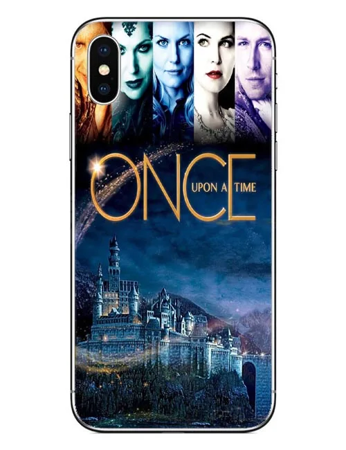 Жесткий чехол для телефона Once Upon A Time iPhone 5 5S SE 6 6S Plus 7 XS Max XR 8 X 10 8|Чехлы-книжки| |