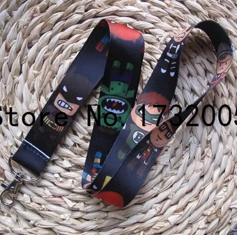 

Superhero Avengers 1 pcs Lanyard Neck Strap for keys ID Card Mobile Phone Straps for Badge Holder DIY Hang Rope VV-29
