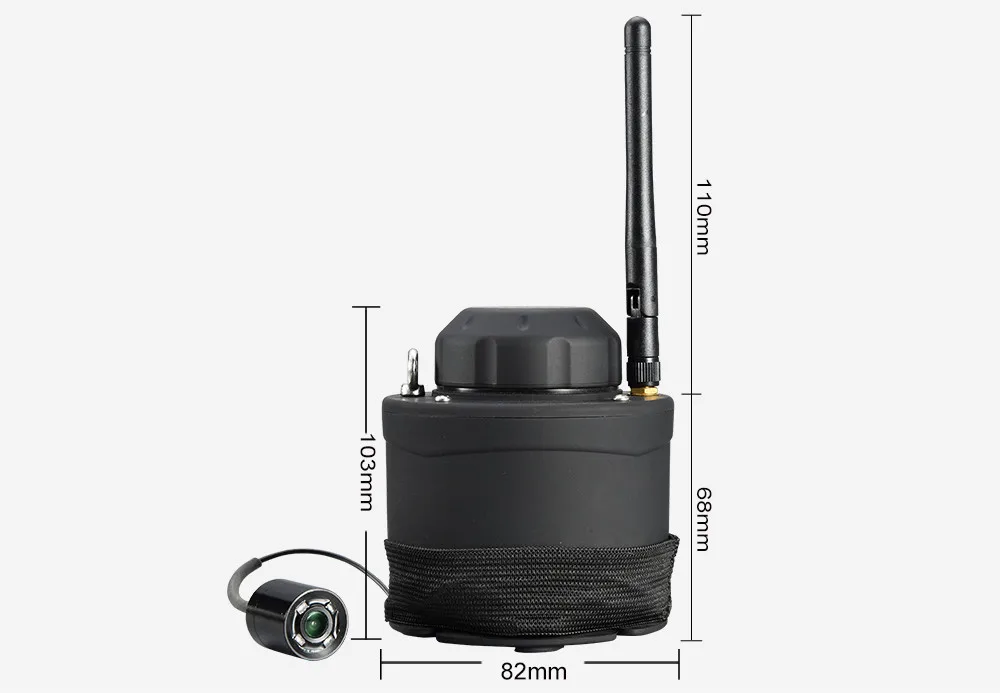 WIFI Underwater Camera FF3309 80M Wireless Operating Range Carp Sounder Deeper Fishfinder Fishing Fit For Android IOS APP (6)