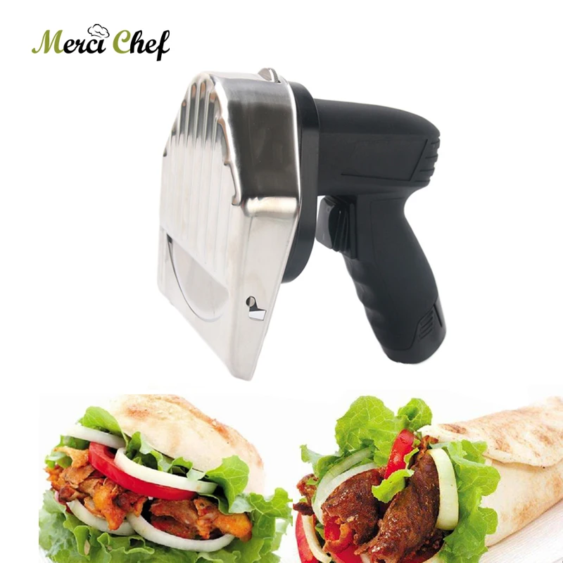

Hot sales Wireless Kebab Slicer with Battery Shawarma Doner Knife Turkey Electric Gyros Cutting Meat Food Machine