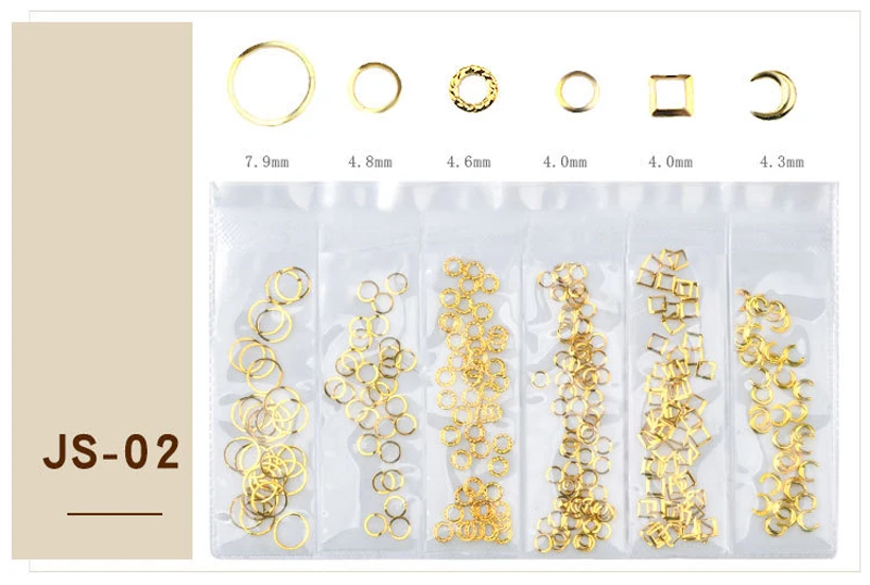 Unha do Metal da Jóia Conjuntos de Beleza Manicure para Unha Decoração Estéreo Profissional Lua Estrelas Salon Faça Você Mesmo Arte 8 Pcs 3d Art 3 Beleza e saúde