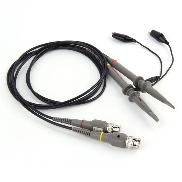 Special Price Two P6100 DC 100MHZ Oscilloscope Scope Clip Probe 100MHz For Tektronix HP tool set Wholesale Worldwide Store