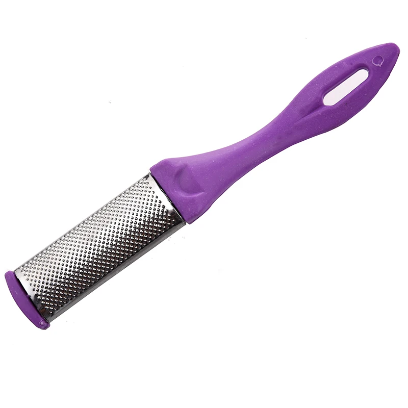 

Usable Clear colors Handle Silver Tone Callous Remover Pedicure Foot File