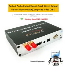 140~ 190 км/ч HD Full Seg автомобильное Цифровое ТВ Тернер ISDB-T Автоматический цифровой ТВ приемник для Бразилии Аргентина Чили Япония Перу Филиппины