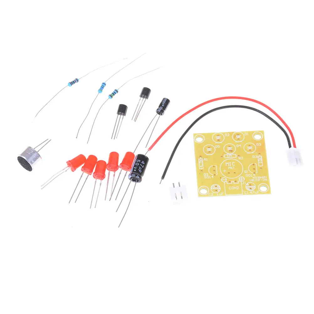 LED Melody Voice Control Light LED Component Parts Design DIY font b Electronic b font Production