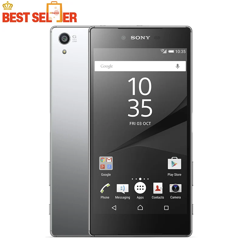 

Unlocked Original Sony Xperia Z5 Premium E6853 Mobile Phone, Octa Core, 5.5inch, 3GB 32GB, GSM 4G LTE Single Sim Smartphone