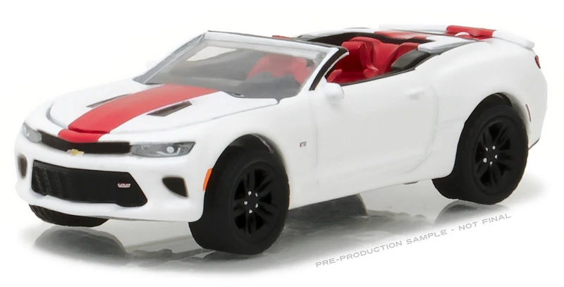 Зеленый свет 1: 64 2017 Chevro let Camaro SS Convertible boutique сплав автомобильные игрушки для детей