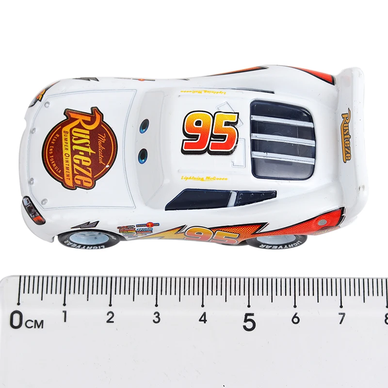 Автомобили disney «Тачки» № 95 Dinoco McQueen металл литья под давлением игрушечный автомобиль 1:55 Свободные Новое Cars2 и Cars3