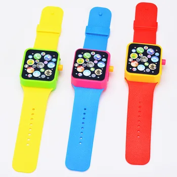 Kids Children Smart Watch Early Education 3D Touch Screen Music Smart Watch Learning Machine ABS Wristwatch Toy