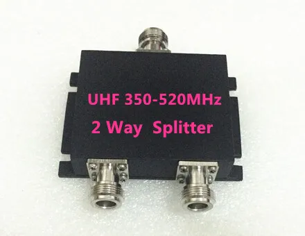 300-500MHz UHF 2 Way two way Radio Repeater Antenna 100W Power Splitter N Female 