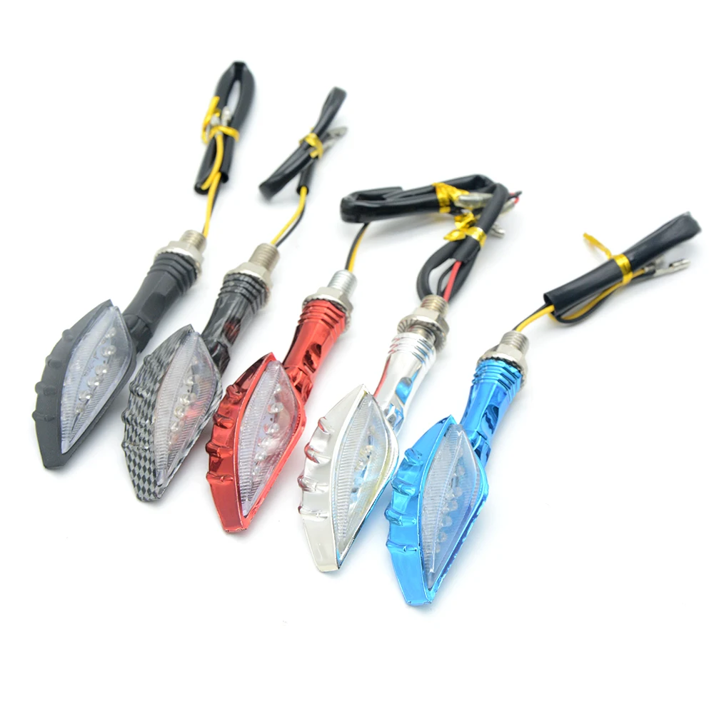 2 Pieces Universel Crane Fantome Main Moto Led Clignotant Clignotant Led Clignotant Indique Lampe Pour Yamaha Tmax 530 500 Fz1 Fazer Fz Aliexpress