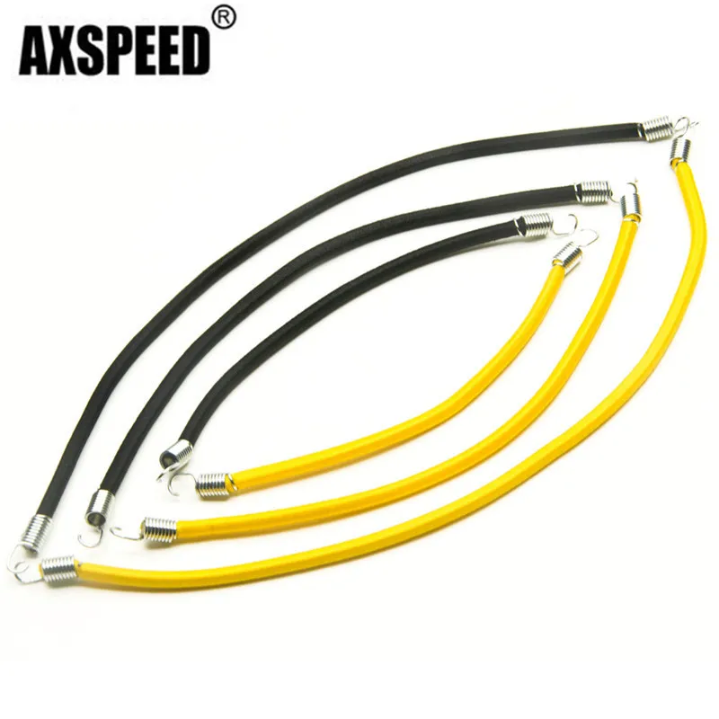 Newest 1/10 RC Car Roof Luggage Rack Bungee Cord Rc Rock Crawler Truck