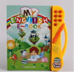 

Touch Screen Reading Book Multifunction English E-Book Learn Machine For Children Learn With Music Words Number Color Cognitive