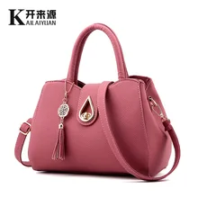 Роскошные женские кожаные Сумки большой Ёмкость Ретро Винтаж руки-ручки сумки 40 шт./лот