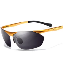 Триумф видения алюминий поляризационные очки солнцезащитные очки Обёрточная бумага поляризационные зеркало вождения солнцезащитные очки Для мужчин драйвер Нескользящие полукадра