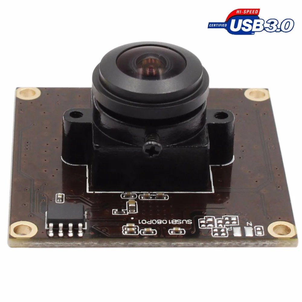 ELP M12 Рыбий глаз объектив 180 градусов 1/2. 8 дюймов IMX291 датчик Raspberry Pi Модуль