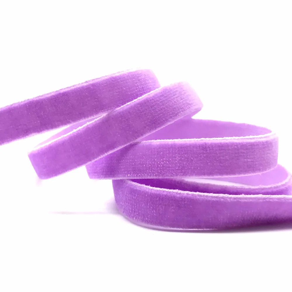 1cm Soft Velvet Elastic Ribbon For DIY Sewing Headband Clips Bow Wedding Christmas Decoration 10 Yards 23 Colors ribbon decoration,ribbon supplies,sewing ribbon,christmas ribbon,velvet ribbon