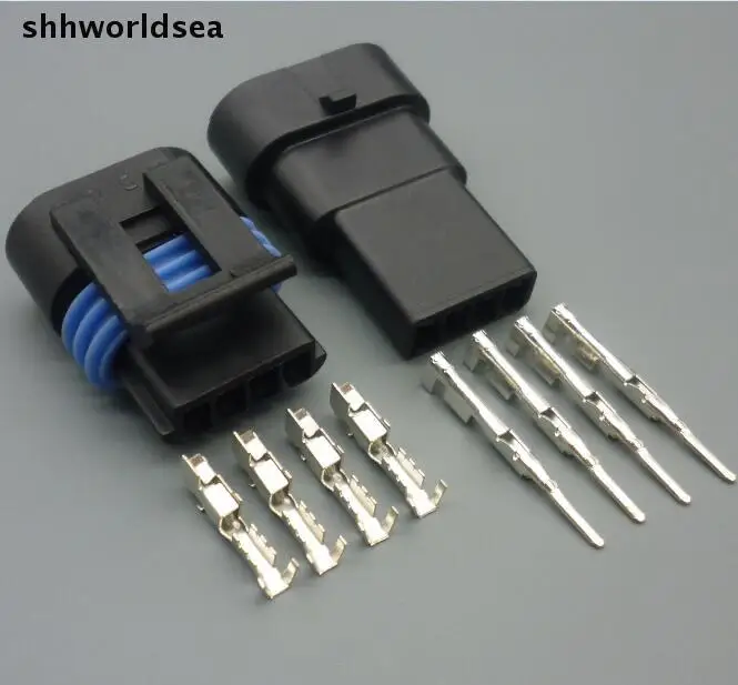 

shhworldsea 4PIN Car Waterproof plug Distributor Module Idle Air Control IAC Valve Repair Connector Camaro Firebird TPI TBI LT1