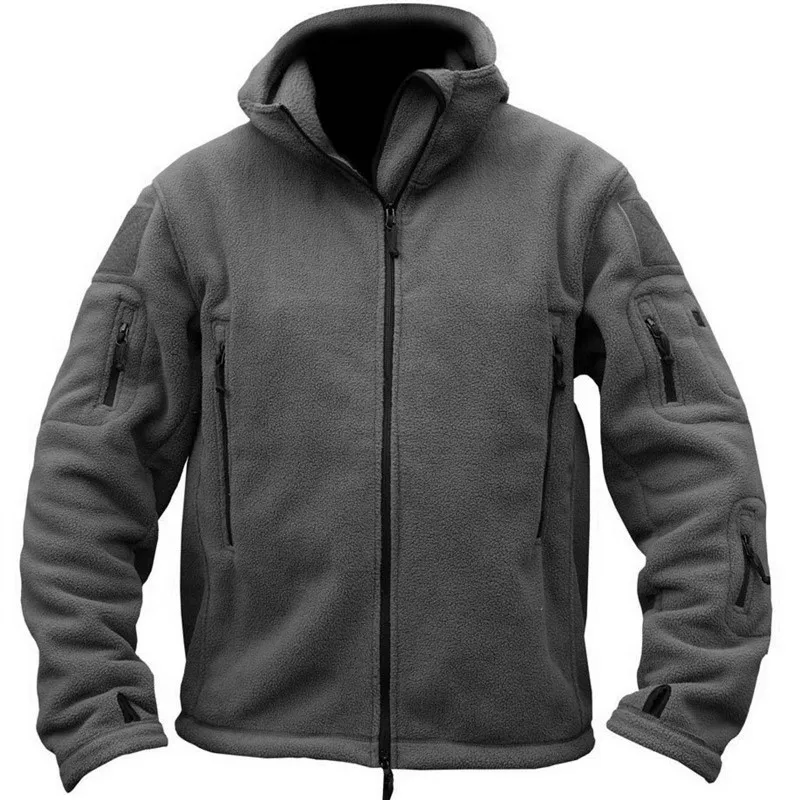  Winter Military Uniform Clothes Softshell Jacket Men Tactical Thermal Breathable Hooded Coat Army C