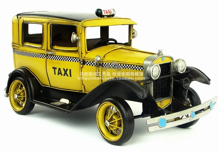 Популярная классическая модель такси 1930 Ford креативные мини железные модели