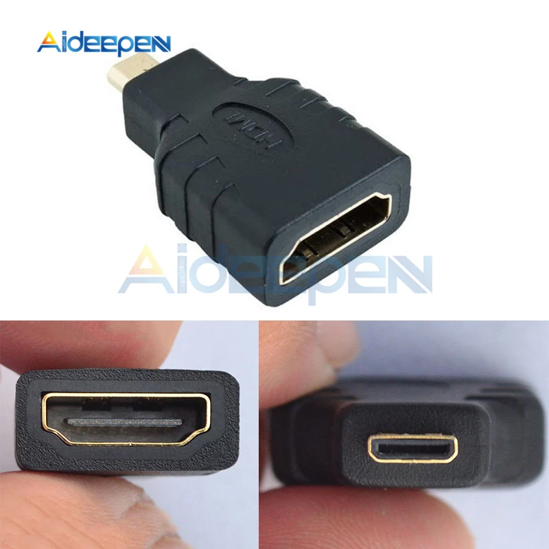 Микро USB к HDMI 1080P HD аудио адаптер конвертер HDMI Женский к Micro HDMI Мужской кабель Разъем для видео ТВ ПК 720P