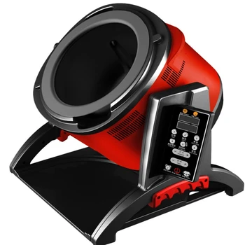6L Non Stick Multifunction Intelligent Electric Automatic Cooking Machine Cooking Pot Electromagnetic Wok Chinese English keys