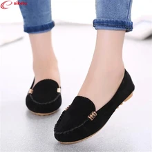 Siketu Encanto Niza Mujeres Zapatos de Los Planos Zapatos Mocasines Slip On Zapatos de la Comodidad Planos Al Por Mayor Envío de La Gota Dec30