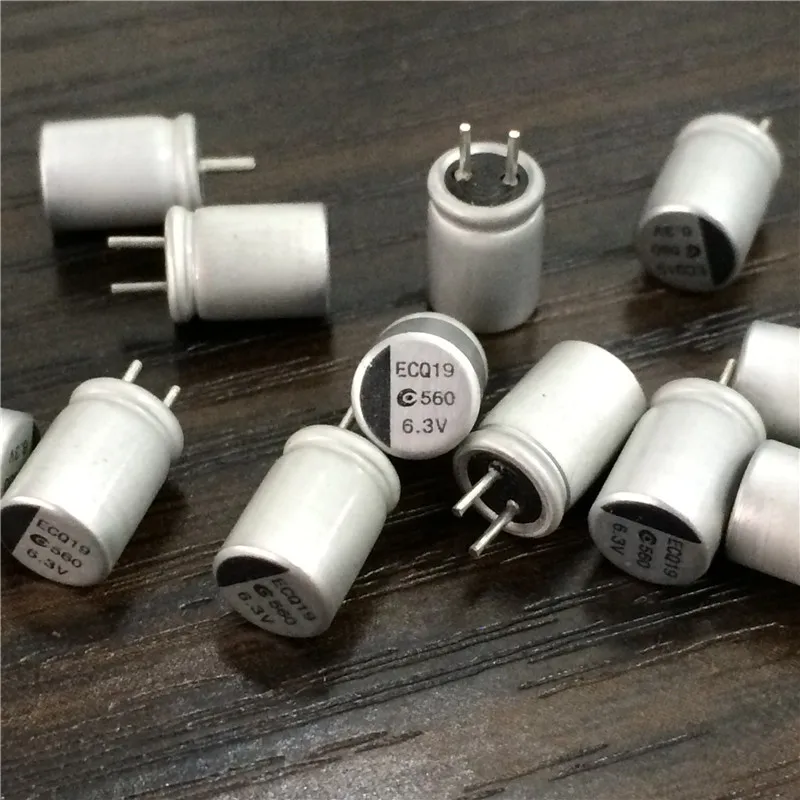 200pcs 560uF 6.3V Taiwan APAQ AREC Series 6.3x9mm Super Low ESR 6