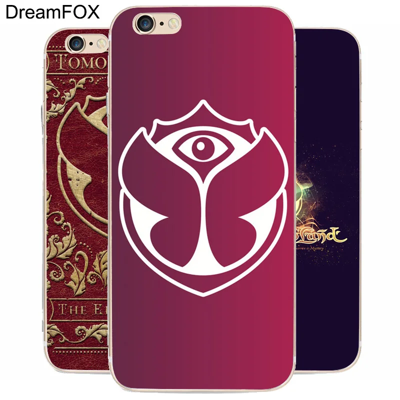 K240 Tomorrowland концертный Прозрачный Жесткий Тонкий чехол для Apple iPhone 11 Pro XR XS Max 8X7 6 6S Plus