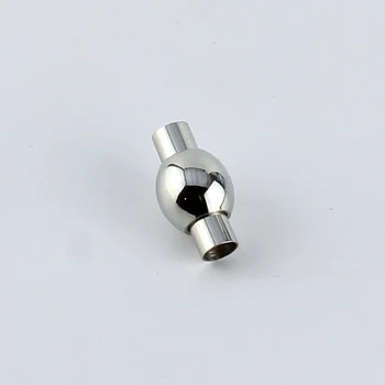 

Free Nickel For 2/3/4/5mm Leather Cords diy Necklace Bracelets Stainless Steel Metal End Magnetic Clasps Buckles Non-allergical