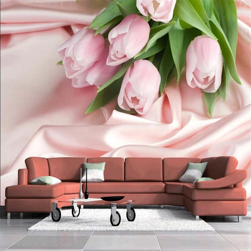 beibehang paper Stereoscopic Pink Rose TV backdrop flower romantic living room bedroom papel de parede 3d mural wallpaper high quality indoor plant stand display modern living room luxury flower shelf backdrop golden estantes para plantas furniture