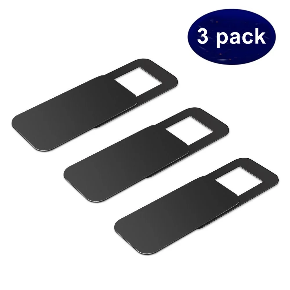 

Tongdaytech 3PACK WebCam Cover Shutter Plastic Camera Cover For Web Cam IPhone PC Laptops Mobile Phone Lens Privacy Sticker
