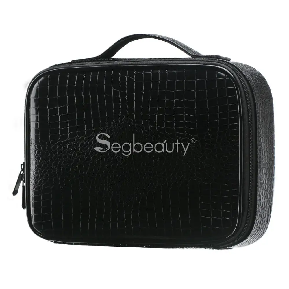 

Segbeauty Barber Leather Case Hairdresser Carrying Tool Bag Organizer Portable Travel Display and Storage Attache Vestil Holder