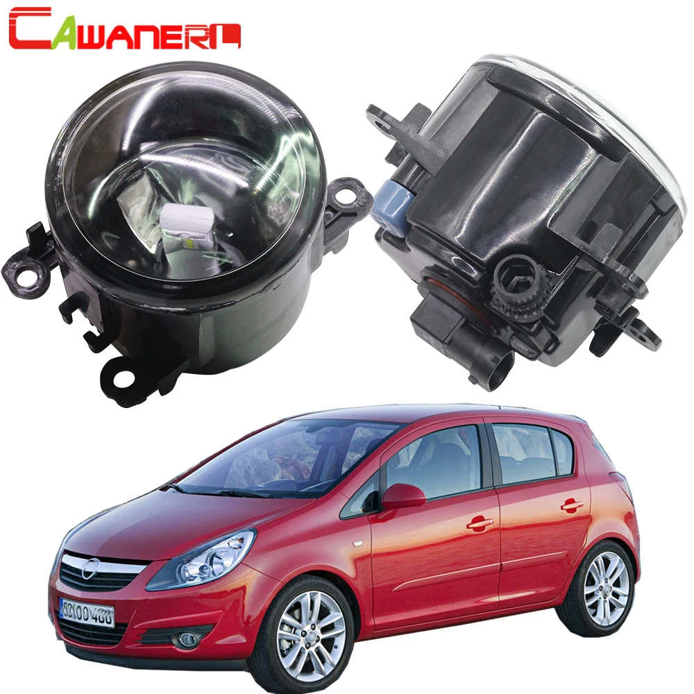 

Cawanerl Car Fog Light Lampshade + H11 LED/Halogen Bulb For Opel Corsa D Hatchback 2007 2008 2009 2010 2011 2012 2013 2014 2015