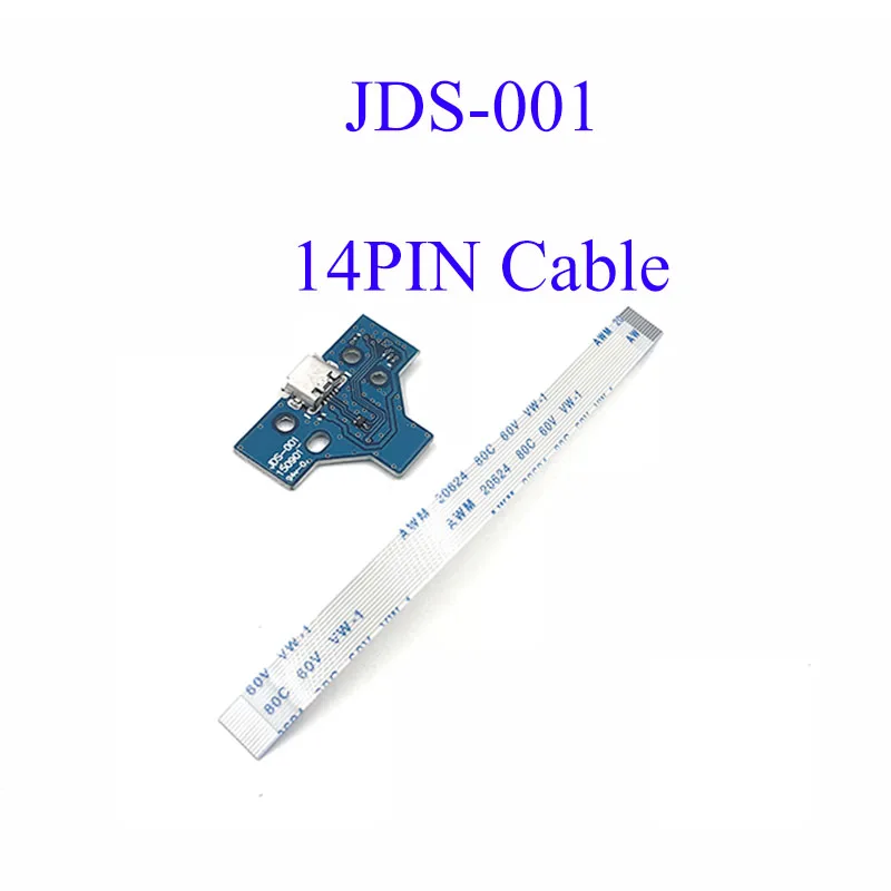 JDS-001 JDS-011 JDS-030 JDS-040 зарядка через usb Порты и разъёмы гнездо платы с зарядной платой гибкий ленточный кабель для PS4 Pro плата контроллера