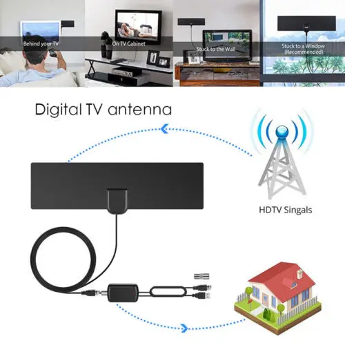 Цифровое ТВ высокой четкости антенна DVB-T/DVB-T2 HD ТВ антенна ES