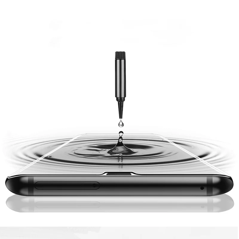 Нано жидкое УФ стекло для samsung Galaxy S8 S9 S10 S10 5G Закаленное стекло для samsung S8 S9 S10 Plus Note 8 9 защитная пленка