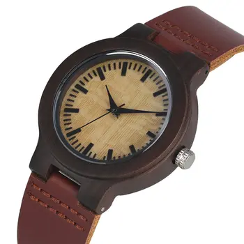 

Wooden Watch Women Quartz Watches Bamboo Wooden Watches Handmade Lightweight Wrist Watch Casual Timepieces Clock horloge dames