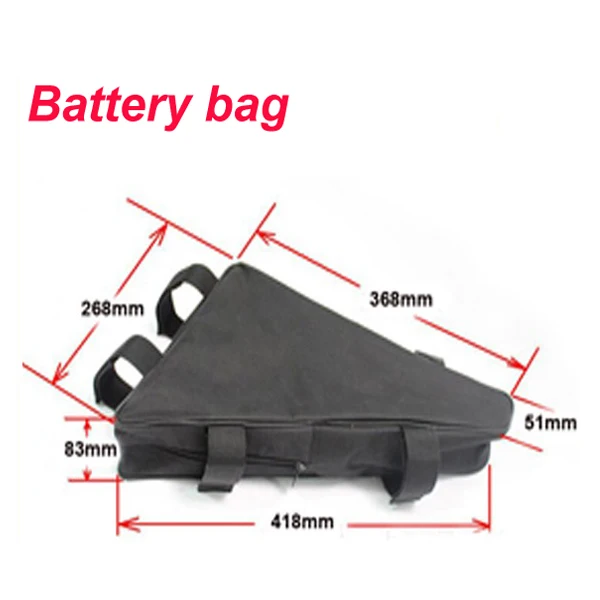 Flash Deal Frame type 36V 50Ah triangle E-bike battery 36 Volts Lithium ion battery for 1000W Electric Bicycle 17